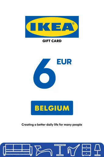 IKEA 6 EUR Gift Card (Belgium) - Digital Key