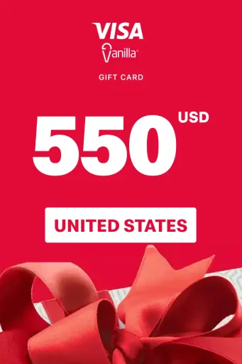 Vanilla Visa 550 USD Gift Card (United States) - Digital Key