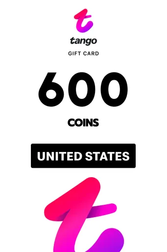 Tango 600 Coins Gift Card (United States) - Digital Key