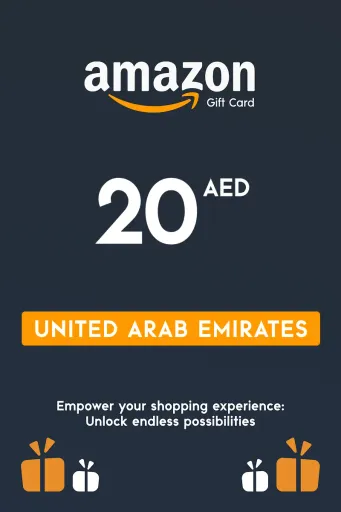 Amazon 20 AED Gift Card (United Arab Emirates) - Digital Key