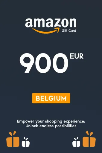 Amazon 900 EUR Gift Card (Belgium) - Digital Key