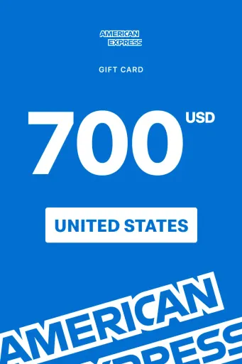 American Express 700 USD Gift Card (United States) - Digital Key