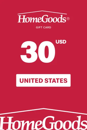 Homegoods 30 USD Gift Card (United States) - Digital Key