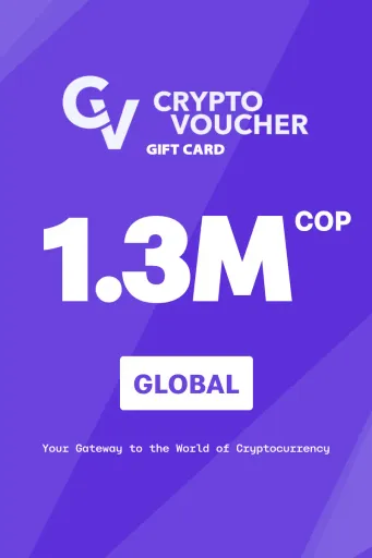 Crypto Voucher 1300000 COP Gift Card (Global) - Digital Key