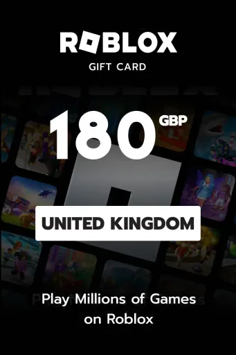 Roblox 180 GBP Gift Card (United Kingdom) - Digital Key