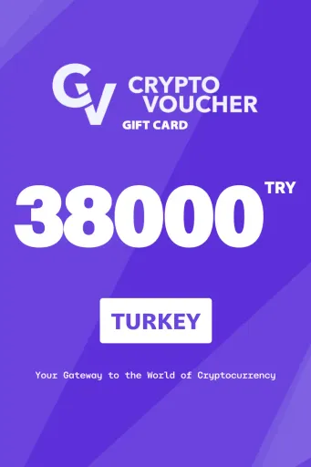 Crypto Voucher 38000 TRY Gift Card (Turkey) - Digital Key