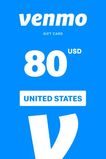 Venmo 80 USD Gift Card (United States) - Digital Key