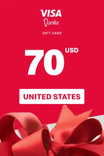 Vanilla Visa 70 USD Gift Card (United States) - Digital Key