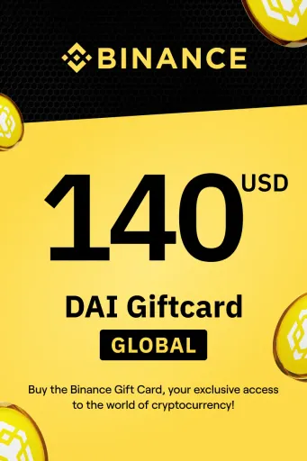 Binance (DAI) 140 USD Gift Card (Global) - Digital Key
