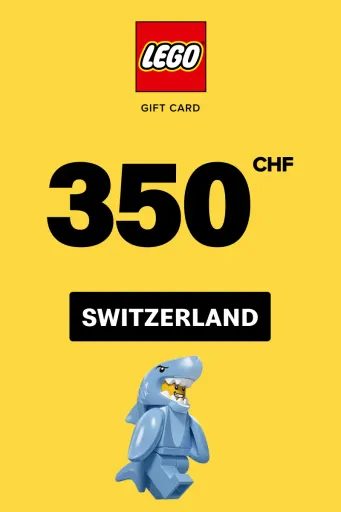 LEGO 350 CHF Gift Card (Switzerland) - Digital Key