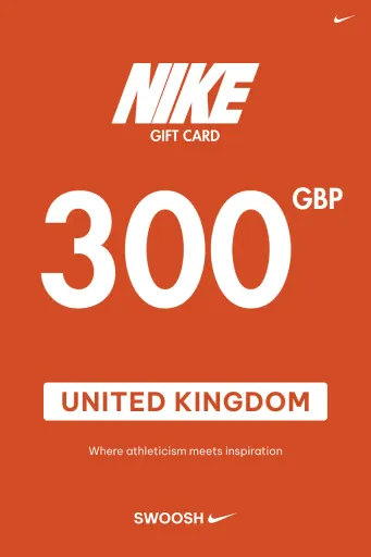 Nike 300 GBP Gift Card (United Kingdom) - Digital Key