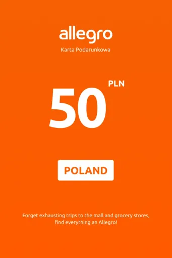 Allegro 50 PLN Gift Card (Poland) - Digital Key