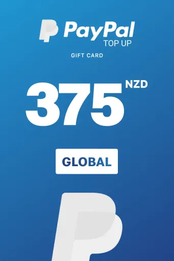 PayPal Instant Top Up 375 NZD Gift Card (Global) - Digital Key