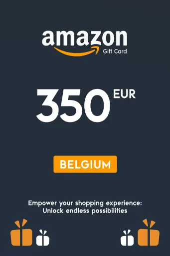 Amazon 350 EUR Gift Card (Belgium) - Digital Key