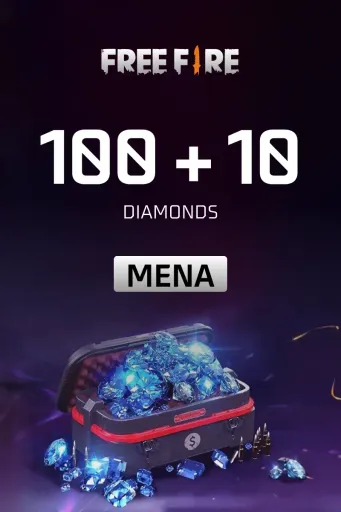 Product Image - Garena Free Fire - 100 + 10 Diamonds (MENA) - Digital Key