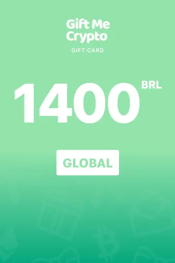 Gift Me Crypto 1400 BRL Gift Card (Global) - Digital Key