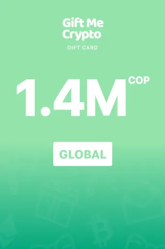 Gift Me Crypto 1400000 COP Gift Card (Global) - Digital Key