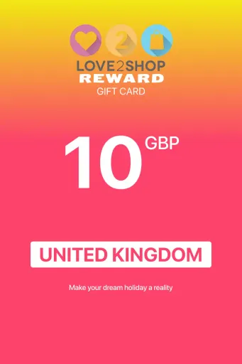 Love2Shop Reward 10 GBP Gift Card (United Kingdom) - Digital Key