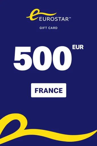 Eurostar 500 EUR Gift Card (France) - Digital Key