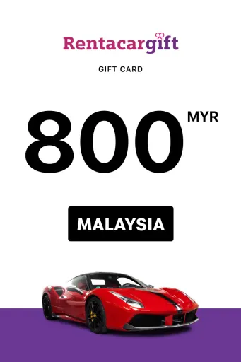 RentaCar Gift 800 MYR Gift Card (Malaysia) - Digital Key