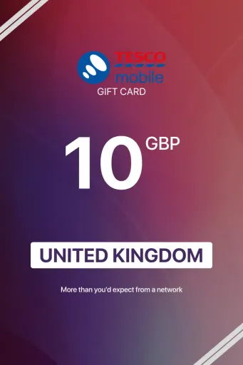 Tesco Mobile 10 GBP Gift Card (United Kingdom) - Digital Key
