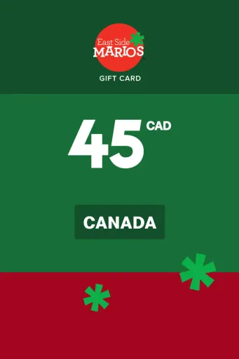 Product Image - East Side Mario's 45 CAD Gift Card (Canada) - Digital Key