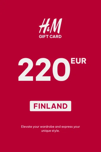 H&M 220 EUR Gift Card (Finland) - Digital Key