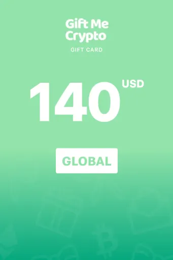Gift Me Crypto 140 USD Gift Card (Global) - Digital Key