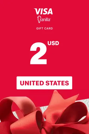 Vanilla Visa 2 USD Gift Card (United States) - Digital Key