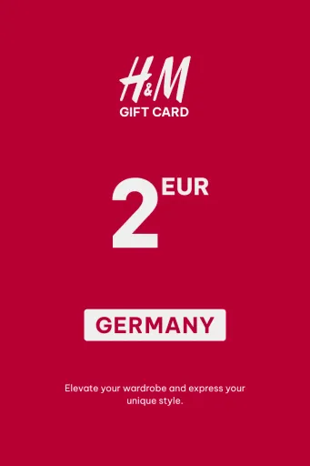 H&M 2 EUR Gift Card (Germany) - Digital Key