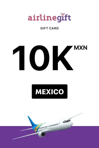 Airline Gift 10000 MXN Gift Card (Mexico) - Digital Key