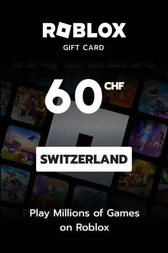 Roblox 60 CHF Gift Card (Switzerland) - Digital Key