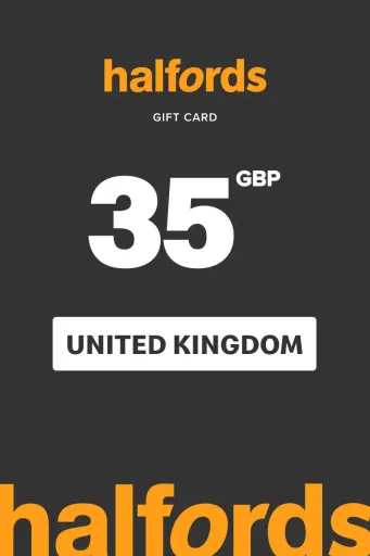 Halfords 35 GBP Gift Card (United Kingdom) - Digital Key
