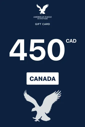 Product Image - American Eagle Outfitters 450 CAD Gift Card (Canada) - Digital Key