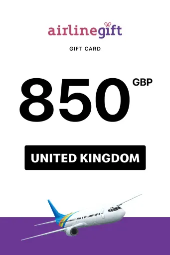 Airline Gift 850 GBP Gift Card (United Kingdom) - Digital Key