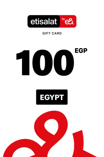 Etisalat Prepaid Card 100 EGP Gift Card (Egypt) - Digital Key