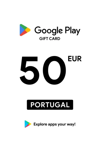 Google Play 50 EUR Gift Card (Portugal) - Digital Key
