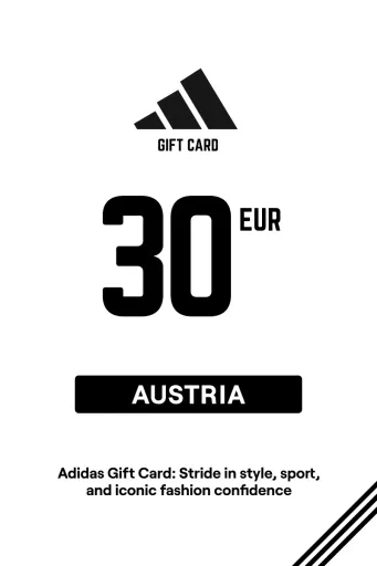 Adidas 30 EUR Gift Card (Austria) - Digital Key