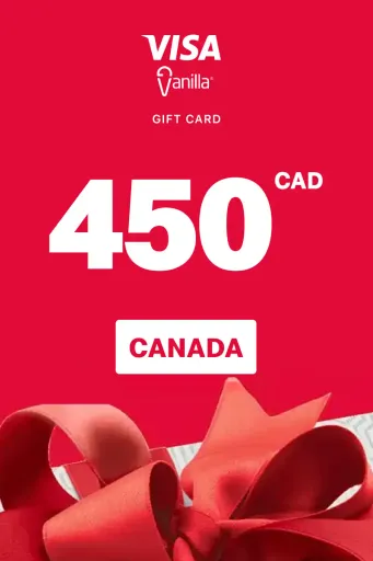 Vanilla Visa 450 CAD Gift Card (Canada) - Digital Key