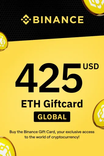 Binance (ETH) 425 USD Gift Card (Global) - Digital Key