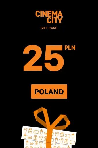 Cinema City 25 PLN Gift Card (Poland) - Digital Key