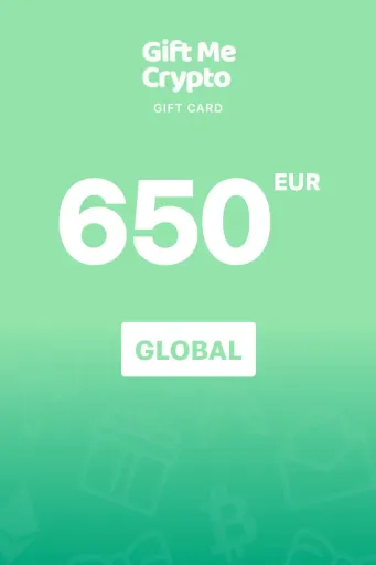 Gift Me Crypto 650 EUR Gift Card (Global) - Digital Key