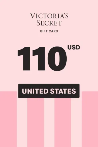 Product Image - Victoria's Secret Pink 110 USD Gift Card (United States) - Digital Key