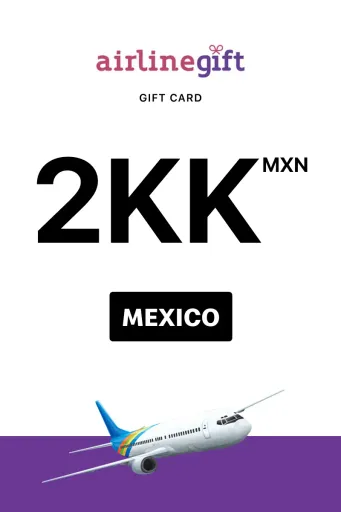 Airline Gift 2000 MXN Gift Card (Mexico) - Digital Key
