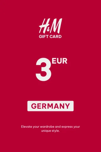 H&M 3 EUR Gift Card (Germany) - Digital Key