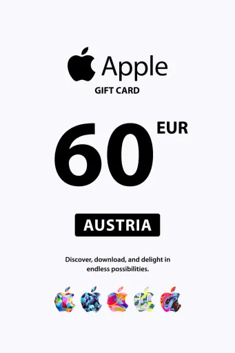Apple 60 EUR Gift Card (Austria) - Digital Key