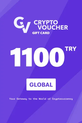 Crypto Voucher 1100 TRY Gift Card (Global) - Digital Key