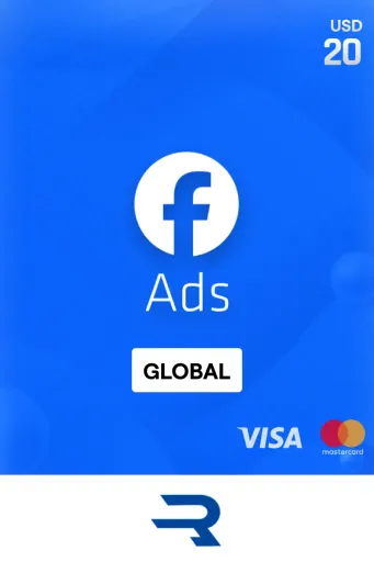 Product Image - Rewarble Meta Facebook Ads 20 USD Gift Card (Global) - Rewarble - Digital Key