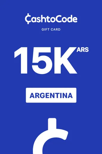 CashtoCode 15000 ARS Gift Card (Argentina) - Digital Key