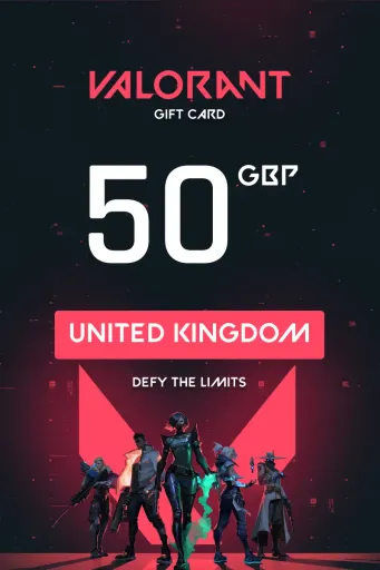 Valorant 50 GBP Gift Card (United Kingdom) - Digital Key